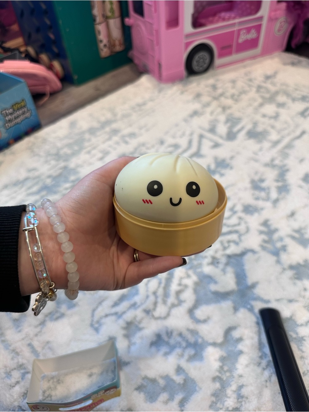 Kawaii Steamed Bun Squishy Toy